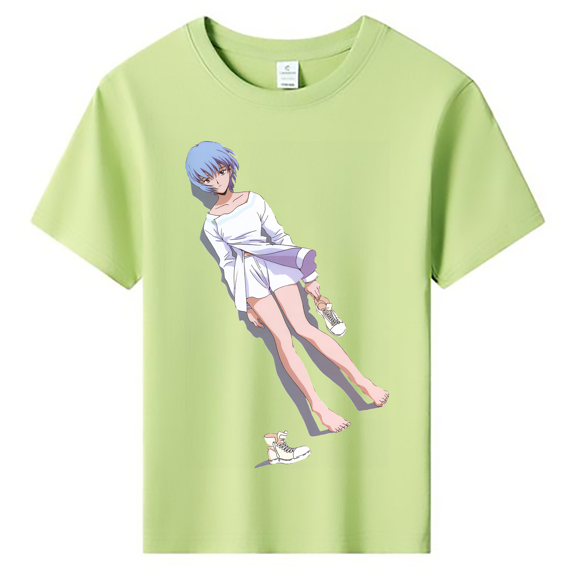 （画像用） EVA 新世紀エヴァンゲリオン 綿100％キッズTシャツ（フロントプリント）